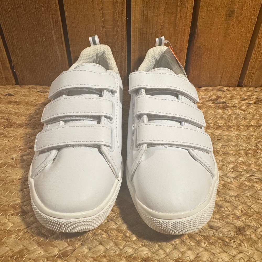 NWT Wonder Nation Classic White Kids Sneakers Sz 12